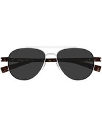Saint Laurent - Eyewear Pilot Frame Sunglasses - Lyst