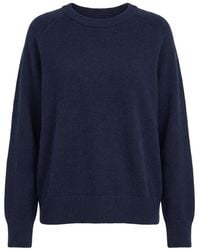 Soft Goat - Round-Neck Knitted Sweater - Lyst