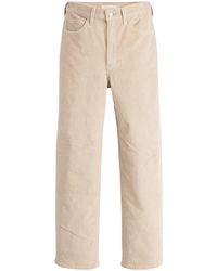 Levi's - Ribcage Straight-Leg Corduroy Pants - Lyst