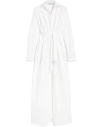 Max Mara - Belted Long-Sleeved Shirt Dress - Lyst