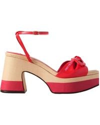 Jimmy Choo - Ricia Square-Toed High-Heeled Sandals - Lyst