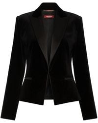 Max Mara - Peaked-Lapel Jacket - Lyst
