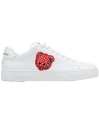 Philipp Plein - Teddy Bear-Embellished Lwo-Top Sneakers - Lyst