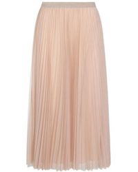 Fabiana Filippi - Pleated Tulle Skirt - Lyst