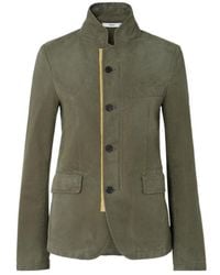 Fendi - High-Neck Button-Up Jacket - Lyst