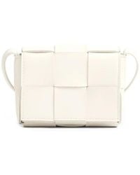 Bottega Veneta - Cassette Mini Crossbody Bag - Lyst