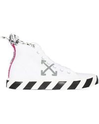 Off-White c/o Virgil Abloh - Vulcanised Mid-Top Sneakers - Lyst