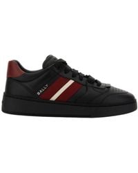 Bally - Round-Toe Lace-Up Sneakers - Lyst