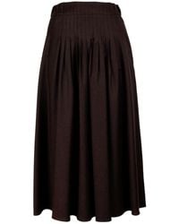 Weekend by Maxmara - Wkdovest Pleated Midi Skirt - Lyst