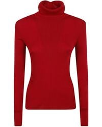 P.A.R.O.S.H. - P.A.R.O..H. Turtleneck Knit Sweater - Lyst