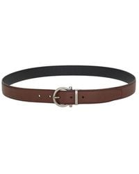 Ferragamo - Reversible And Adjustable Belt - Lyst