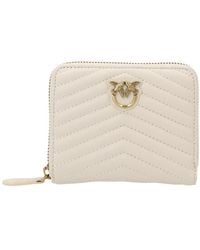 Pinko - Taylor Square Quilted Zip-Around Purse - Lyst