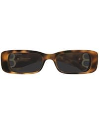 Balenciaga - Eyewear Rectangular Frame Sunglasses - Lyst