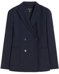 Weekend by Maxmara - Zinnia Double-Breasted Tailored Blazer - Lyst