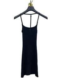 Courreges - Logo Thin Shoulder Strap Dress - Lyst