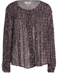 Isabel Marant - Printed Long-Sleeved Cover-Up - Lyst