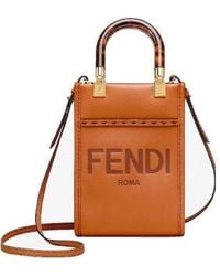 Fendi - Sunshine Mini Shopper Tote Bag - Lyst