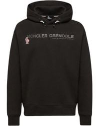 Moncler - Coordinates Logo Cotton Hoodie - Lyst
