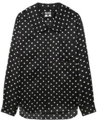 Comme des Garçons - Polka Dot Collared Shirt - Lyst