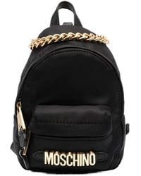 Moschino - Logo Backpack - Lyst