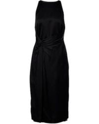 Rohe - Gathered Midi Dress - Lyst