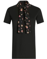 Dolce & Gabbana - Floral-Scarf T-Shirt - Lyst