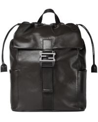 Fendi - Flux Ff Buckle Backpack - Lyst