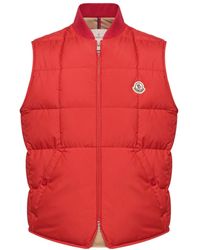 Moncler - Elberton Square-Quilted Down Vest - Lyst