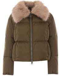 Herno - Zip-Up Hooded Down Jacket - Lyst