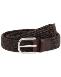 Orciani - Woven Leather Belt - Lyst