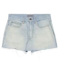 Balenciaga - Denim Mini Skort - Lyst