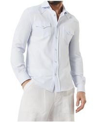 Brunello Cucinelli - Piqué Shirt - Lyst