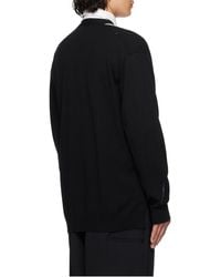 Yohji Yamamoto - V-Neck Cardigan - Lyst