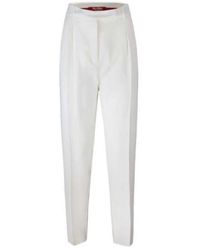 Max Mara - Studio Eguale Pleat Detailed Tapered Trousers - Lyst