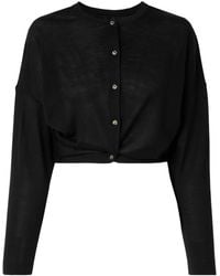 KHAITE - Long-Sleeved Cardigan - Lyst