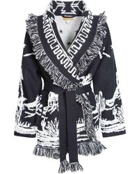 Alanui - Canyon Spirit Fringed Cardigan - Lyst