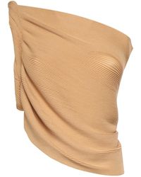 Alberta Ferretti - Draped One-Shoulder Top - Lyst