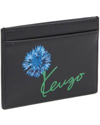 KENZO - Tulip Printed Card Holder - Lyst