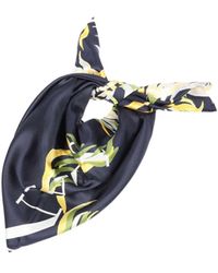 Lanvin - Logo Silk Scarf - Lyst