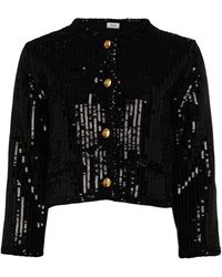Celine - Embroidered Cardigan - Lyst