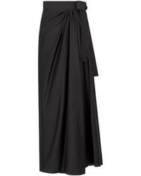Dior - Long Wrap Skirt - Lyst