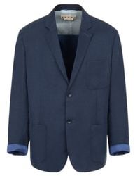 Marni - Deep Satin Single-Breasted Jacket - Lyst