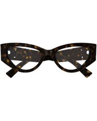 Gucci - Eyewear Cat-Eye Frame Glasses - Lyst