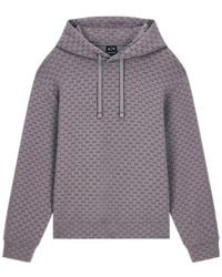 ARMANI EXCHANGE - Sweatshirt With Regular Fit - Lyst