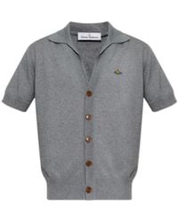 Vivienne Westwood - Short-Sleeved Knit Cardigan - Lyst