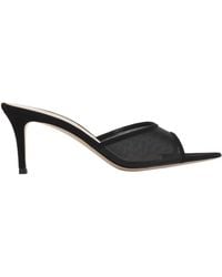 Gianvito Rossi - 70Mm Dorotea Pointed-Toe Heeled Mules - Lyst