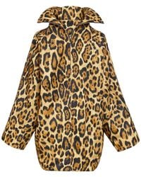 Alaïa - Alaïa Layered Twill Coat - Lyst