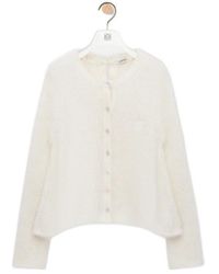 Loewe - Anagram Embroidered Cardigan - Lyst