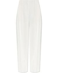 Givenchy - Pleated Straight-Leg Trousers - Lyst