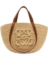 Loewe - X Paula S Ibiza Eclipse Medium Raffia Bag - Lyst